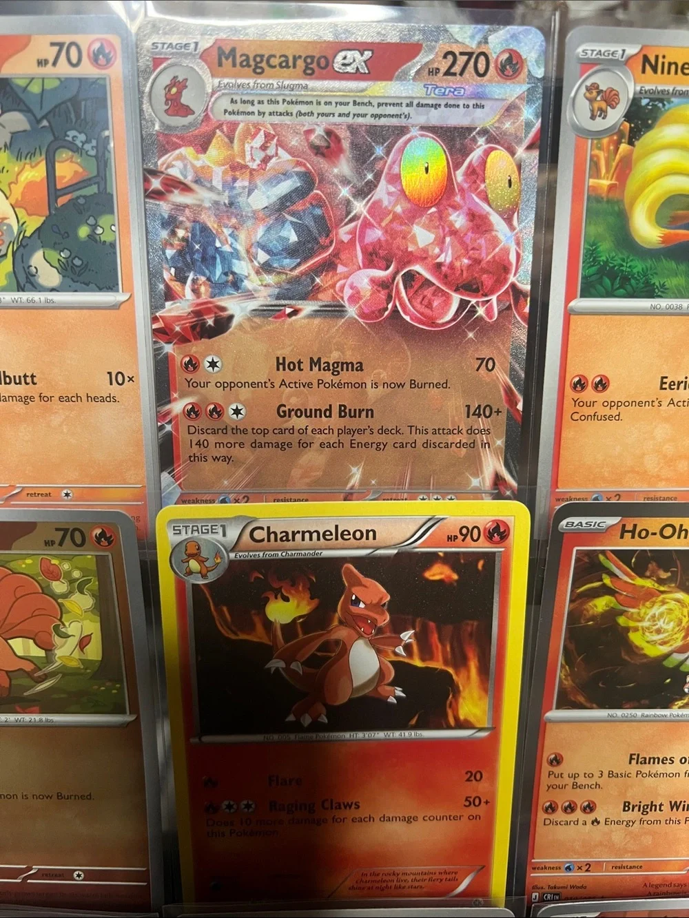 🔥🔥FIRE Type Pokemon TCG Lot- 15